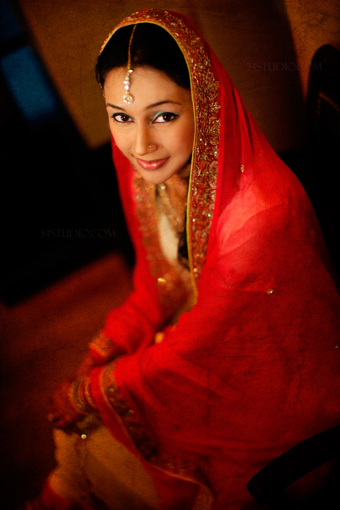 pakistani bridal portrait in dallas 